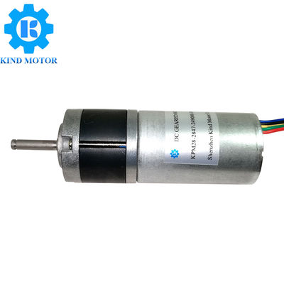 6W Brushless DC Geared Motor 4A المستمر بقطر 28 مم