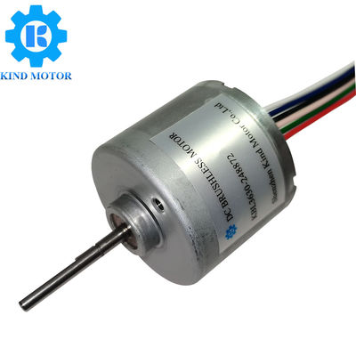 6vdc Micro DC Brushless Motor ، 150 جرام محرك مغناطيسي دائم 16 واط
