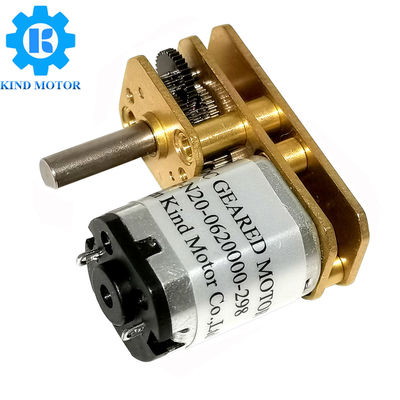 U شافت الزاوية اليمنى DC Gear Motor 16.5g الوزن مع علبة التروس 10 × 24mm