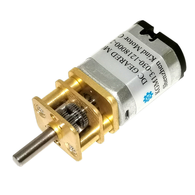 Micro 6volt N20 DC Gear Carbon المصقول 60 دورة في الدقيقة مغناطيس دائم