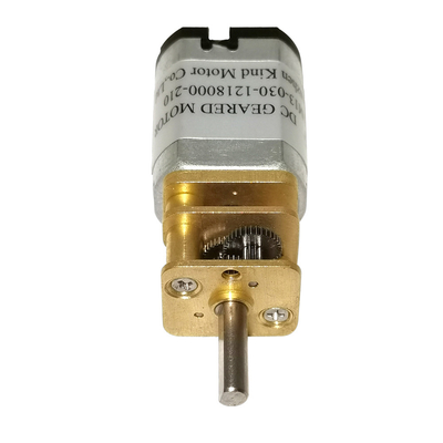 Micro 6volt N20 DC Gear Carbon المصقول 60 دورة في الدقيقة مغناطيس دائم