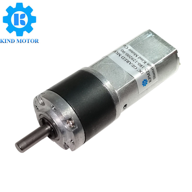 عزم دوران عالية سرعة منخفضة ميكرو 22mm kpm22-180 dc 6v 12v 24volt معدن محرك تخفيض التروس الكوكبية