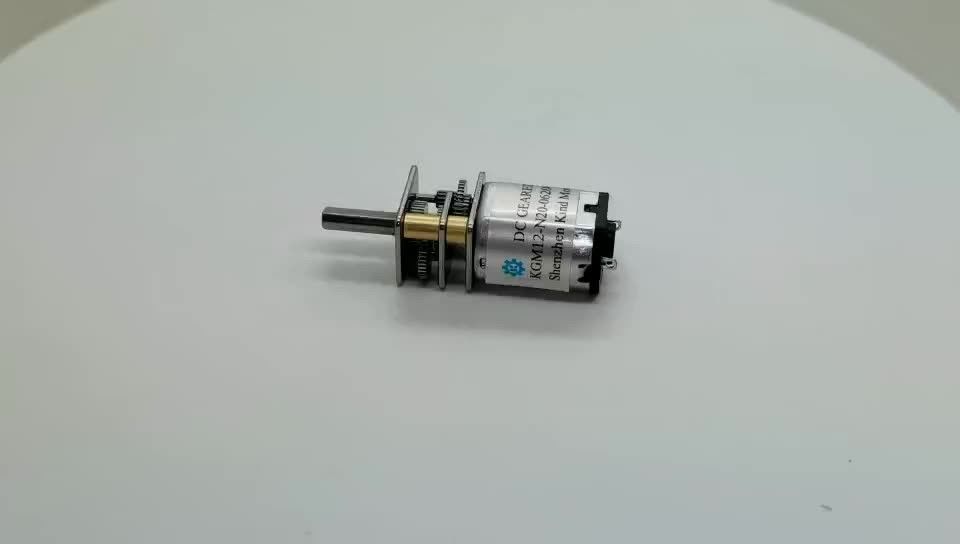 ضوضاء منخفضة صغيرة 1.5v 3v 3.7v 5v 6v 12v دورات منخفضة في الدقيقة عزم دوران عالي 12mm gm12 n10 n20 n30 dc محرك كهربائي مقصورة التروس المسطحة