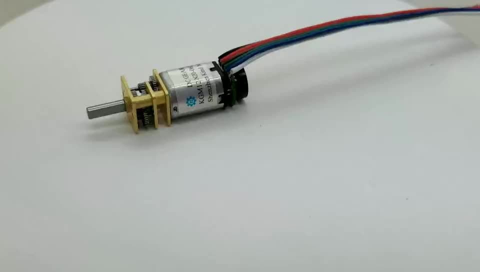 عزم دوران عالي 10 * 12mm مسطح N10 N20 N30 dc 1.5v-12volt محرك التروس مع مكيف