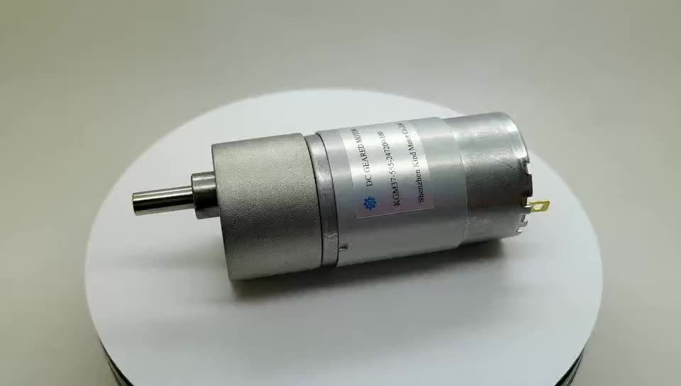 طاقة عالية 37mm dc 5v-36v 10:1 19:1 30:1 50:1 70:1 100:1 131:1 150:1 210:1 270:1 300:1 350:1 محركات التروس المعدنية الصغيرة الكربونية