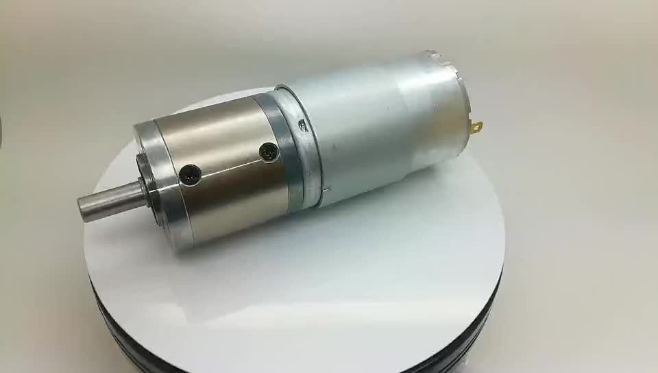 KPM42-775 عزم دوران عالي 12 فولت 24 فولت DC محرك علبة التروس الكوكبية 1500 rpm 1800 rpm