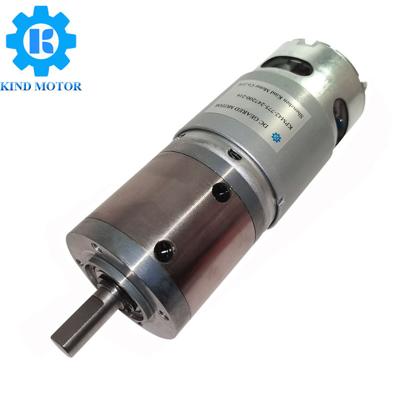 45mm نحى Dc Gear Motor ، 200 Rpm Miniature Gear Motor 160W طاقة الإخراج